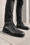 Orven Genuine Leather Lace-Up Men's Classic Casual Daily Boots - 6