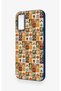 Infinix Gt 30 Pro Compatible Autumn Themed Patchwork Patterned Silicone Case - 4