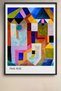 Paul Klee Colorful Architecture Painting Framed Poster Modern Art Wall Decor Klee24 - 2