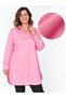 Women's 100% Cotton Oxford Mercerized Tunic Shirt Oversize Long Sleeve Casual Shirt - 6