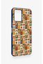 Vivo Y21S Compatible Autumn Themed Patchwork Patterned Silicone Case - 3
