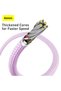 Dynamic Series Fast Charging Data Cable Type-C to iP 20W 2m -Purple - 7