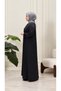 Women's Plus Size Square Neck Modal Combed Cotton Dress - 5