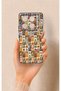 Infinix Gt 20 Pro Compatible Autumn Themed Patchwork Patterned Silicone Case