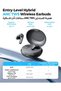 C30 Adaptive Hybrid Active Noise Cancelling Wireless Earbuds, BT 6.0 Headphones with LDAC Hi-Res Audio, 6-Mic Windproof ENC Bluetooth Earphones for Clear Call, 52H, IP54 (Black) - 5