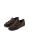Veraloaf Women's Brown Suede Loafer Shoes - Casual, Comfortable and Stylish Masculine Style Women's Flats - 6