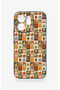 Vivo V70 5g Compatible Autumn Themed Patchwork Patterned Silicone Case - 2