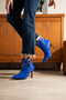 Holly Saks Patent Leather 10 cm Heeled Buckle Detailed Boots Botti̇e - 3