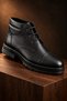Orven Genuine Leather Lace-Up Men's Classic Casual Daily Boots - 2