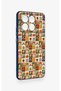 Poco X6 Pro Compatible Autumn Themed Patchwork Patterned Silicone Case - 3