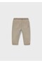 Baby Boy Cream Elastic Pants - 3
