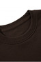 Unisex Soft Textured Plain 3 Yarn O Oversized Crew Neck Sweatshirt – Simple and Modern Look - 3