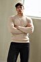 Men's Crew Neck Casual Stone Sweater - 6