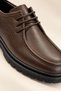 Walton Genuine Leather Lace-Up Thick Sole Men's Daily Classic Casual Shoes - 4