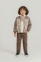 Boy's 3-Piece Set with Coat, Scarf, Shirt and Trousers - 2