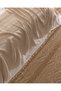 Cyan King Size 100% Cotton Bedspread - White/Beige - 5