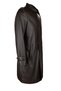 Men's Genuine Leather Brown Leather Coat - 2