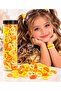 Special First-Quality Boxed Non-Breakable Mini Small Towel Elastic Buckle Set in Yellow Orange Cream Shades
