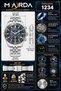 Special Design Black Color Sapphire Crystal Glass 10 Atm Chronograph Complete Steel Men's Wristwatch 1234Qnt - 6