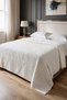Wellsoft Soft Self-Patterned Embossed Double Blanket Bed Sofa Cover