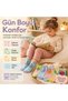 Night Wak 5-Piece Vegetable Patterned Children's Sock Set, High Cotton Content, Comfortable Toe, Non-Tight Elastic - 5