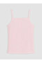 Ozmarka New Season Pink Square Collar Girls' Undershirt 2-Piece Set - 5