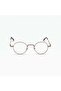 Retro Small Round Blue Light Protective Glasses - Ms803 C03 Matte Gold - 3