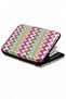 Chevron Patterned Aluminum Card Holder - Zigzag Patterned Covered Card Holder - Travel Card Holder - Covered Business Card Holder - Card Organizer - Credit Card Protector - Credit Card Holder