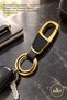 4 Promotional Keychains – Luxury Design with Black Gold Detail, Printed Promotional Keychain, Vip Gift