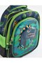 Boys Green Dinosaur Printed Backpack - 2