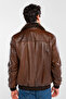 Men's Genuine Leather Nuts Leather Coats - 2