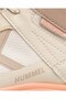 Women's Outdoor Trekking Boots Beige Cream Salmon Sole Ankle-High Hiking Shoes - 7
