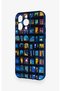 iPhone 13 Pro Max Compatible Night City Stories Patterned Silicone Case - 4