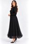 Plus Size Skirt Tutu Stone Embellished Skirt Set Black - 4