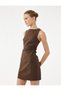 X Selected by Şahika Ercümen - Draped Detailed A-Line Off-The-Shoulder Mini Dress