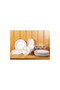 Tantitoni Porcelain Pink Quadro 26-Piece Breakfast Set - 3