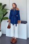 Agora Denim Jacket Dark Blue - 2