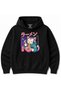 Midnight Ramen Cat Japanese Anime Kawaii Graphic Hoodie