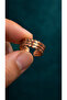 Braided Engraved Adjustable Pure Copper Unisex Ring