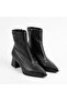 Serrace Pointed Toe Heeled Stretch Boots - 2
