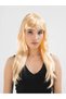 Platinum Gold Dore Color Long Straight Party Wig