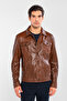 Men's Genuine Leather Nuts Leather Coats - 4