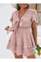 Rochie mini, mix culori - 5