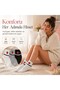 Night Women's Strawberry Patterned Short Socks, Pack of 6 |   80% Cotton Seamless, Black White Gray - 6