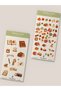 Autumn Sticker Set - 6 Pieces / Agenda, Notebook, Bullet Journal, Scrapbook - 4