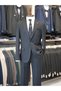 Men's Slim Fit Italian Style Mono Collar Double Breasted Suit - Jacket Pants - 8