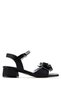Tanca Kids Children's Faux Leather Black Shoes