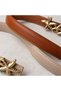 2 Pieces Genuine Leather Women's Belts with Star Buckle - 5