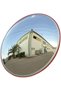 KNP Convex Safety Mirror, 60cm, Universal Mount, Plastic, Great for Shops, Warehouses, Parking Lots, Offices and Blind Spots