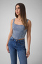 Gala women's denim bustier - 3